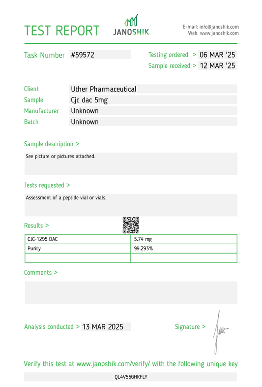 CJC-1295 5mg / Med DAC
